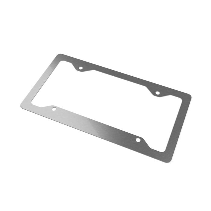 Orange Lantana License Plate Frame