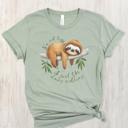  Funny Sloth Shirt, "I'm Not Lazy I Just Like Doing Nothing" Tee