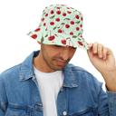  Cherry Bucket Hat, Retro Summer Accessory