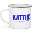  Custom Texas Tech Enamel Mug, Personalized College Grad Gift, Choose Your School
