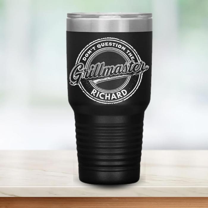 Grillmaster 30oz Custom Mug for BBQ Griller in the Family 