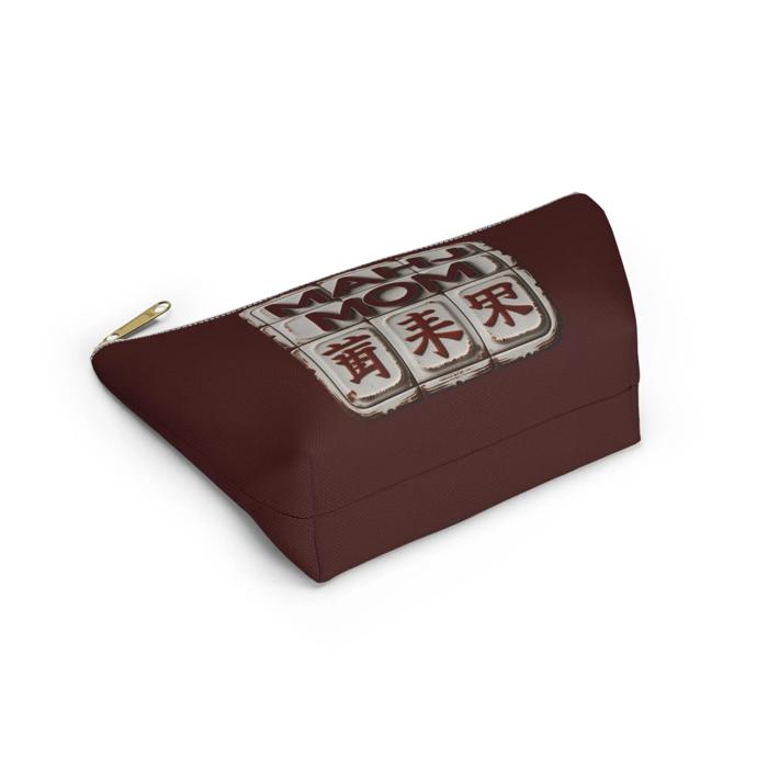 Mahj Mom Mah Jongg Accessory Pouch, Makeup Case, Travel Accessory