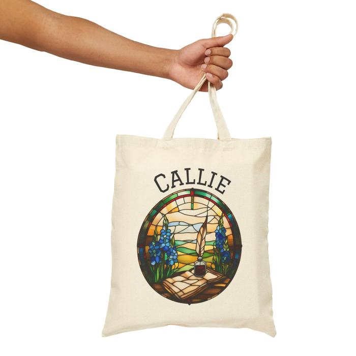 Writers Custom Cotton Canvas Tote Bag