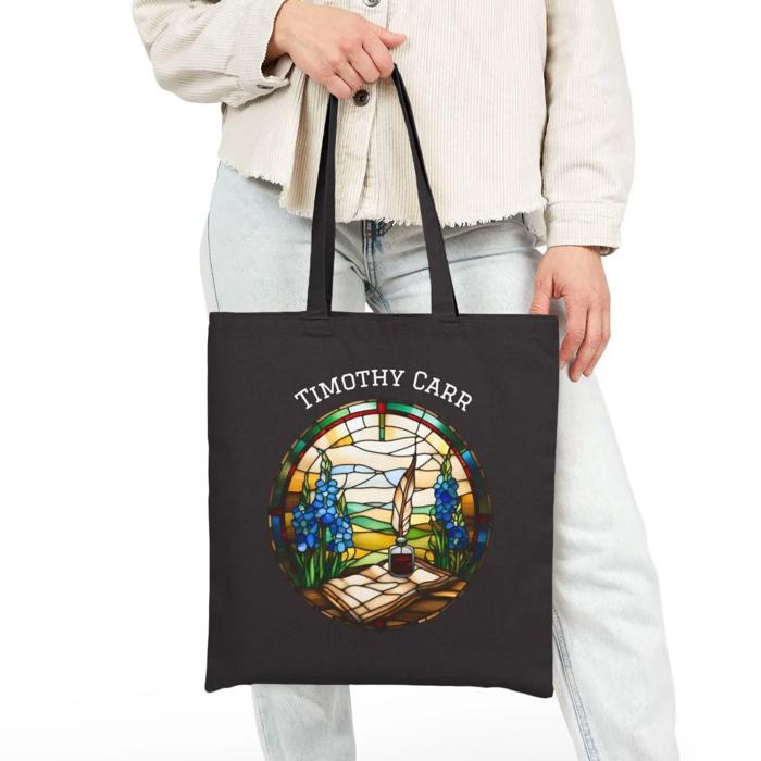 Writers Custom Cotton Canvas Tote Bag