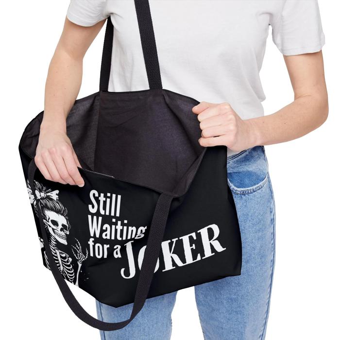 Mah Jongg Custom "Waiting for a Joker" Carry Bag for Game Night Gear