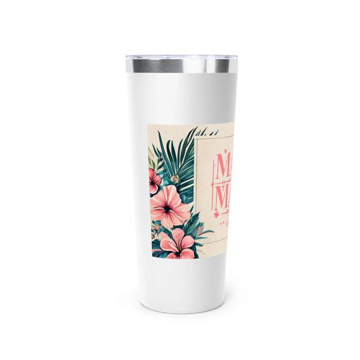 Mahjong Travel Mug "Mahj Mahj Sisterhood" 22oz Stainless Steel 