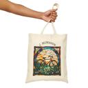  Cyclist Personalized Cotton Canvas Tote Bag