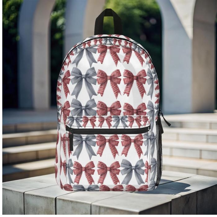 Patriotic Bows Backpack
