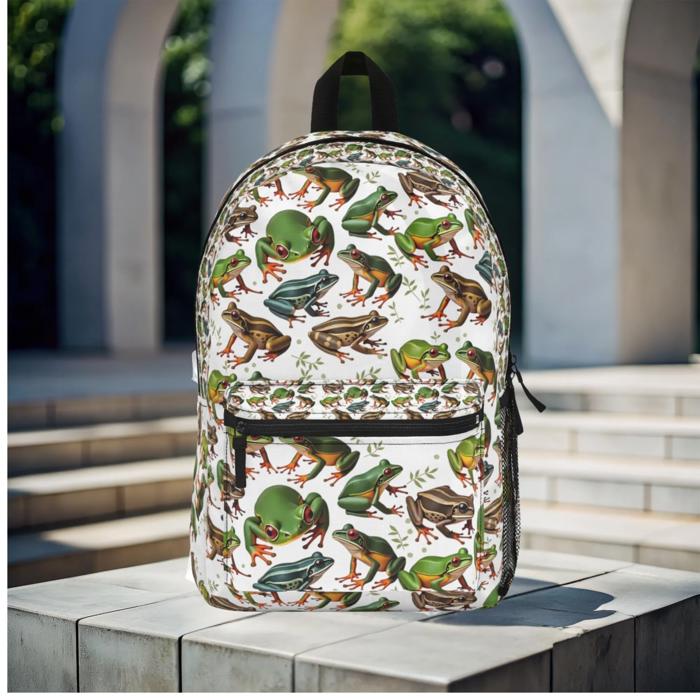 Custom Name Backpacks for School Work Gym Everyday, Lots of Patterns