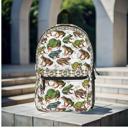 Frogs Custom Name Backpacks for School Work Gym Everyday, Lots of Patterns