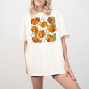  Abstract Pumpkins Comfort Colors T-shirt, Fall Artistic Seasonal Outfit
