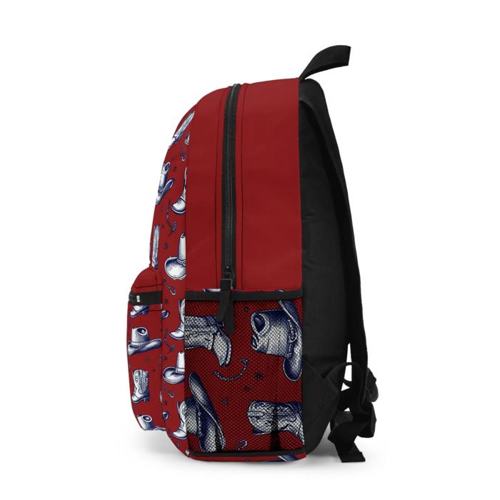 Western Gear Backpack, Western Style Cowboy Boots & Hats Backpack
