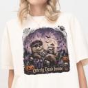 Otterly Dead Inside Halloween Shirt, Gothic Otter Tee, Spooky Otter Comfort Colors Shirt