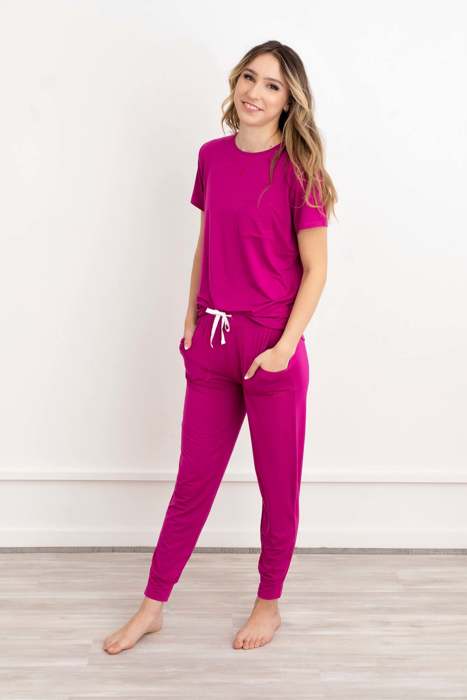 Cooling & Buttery Soft Modal Pajama Set – Lounge Jogger Set 