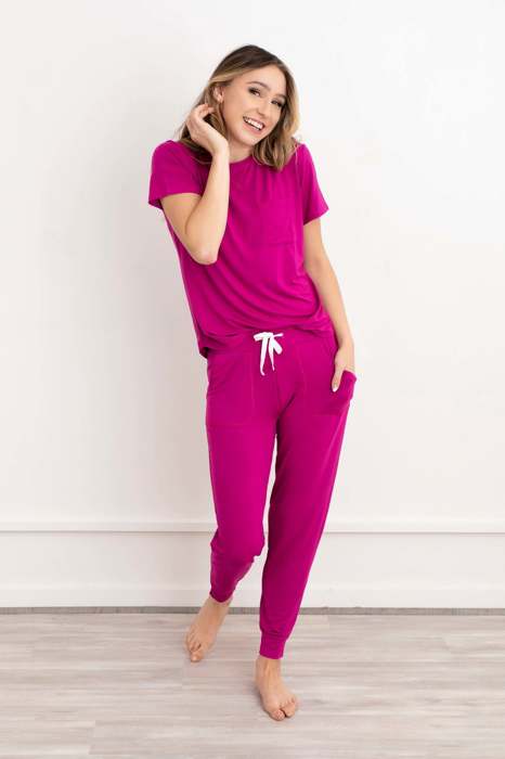 Cooling & Buttery Soft Modal Pajama Set – Lounge Jogger Set 