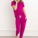  Cooling & Buttery Soft Modal Pajama Set – Lounge Jogger Set 