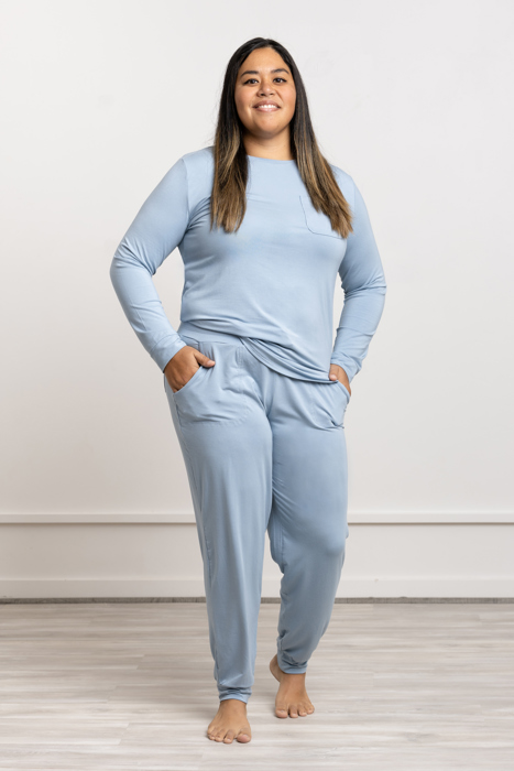 Buttery Soft & Cooling Modal Pajama Set: Women Lounge Wear