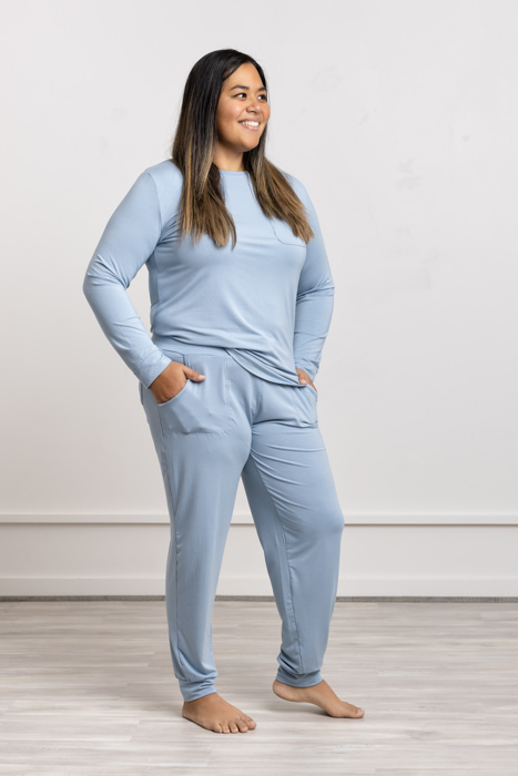 Buttery Soft & Cooling Modal Pajama Set: Women Lounge Wear