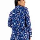  Cooling Modal Long Sleeve Nightshirt | Woodland Night Print | Breathable & Soft