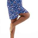  Cooling Modal Long Sleeve Nightshirt | Woodland Night Print | Breathable & Soft