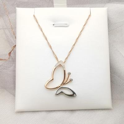 Butterfly Necklace,14K Gold Butterfly Necklace, Minimalist Butterfly Necklace, The Best Gift for Mother, Bridesmaid Gift