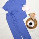  Cooling  Modal Pajama Set: Buttery Soft Loungewear with V-Neck Tee