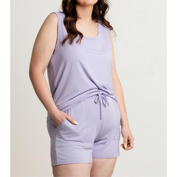 Cooling Modal Tank & Shorts Pajama Set | Soft Summer Sleepwear Women (XS-3XL)