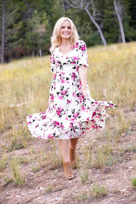 Rosella Women Floral Midi Dress