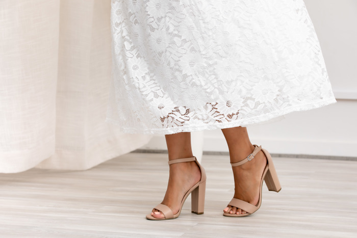 Myla White Midi Lace Women Dress Party Dress, Prom Dress, Wedding Dress, Pregnancy, White Dress