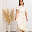  Liana Floral Women Cotton Maxi Dress 