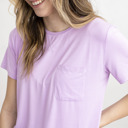  Bamboo Pajama Set – Soft T-Shirt & Jogger Sleepwear for Women, Lightweight Cozy Loungewear, Hot Sleeper PJs