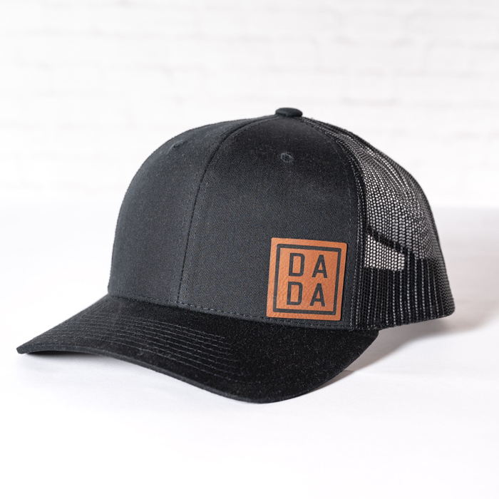 Father's Day Gift, Custom Dad Hats, PU Leather Patch Hats for Dad, Dad Gift for New Dads, Caps for Dad, Best Gift for Dads, New Dad Gift