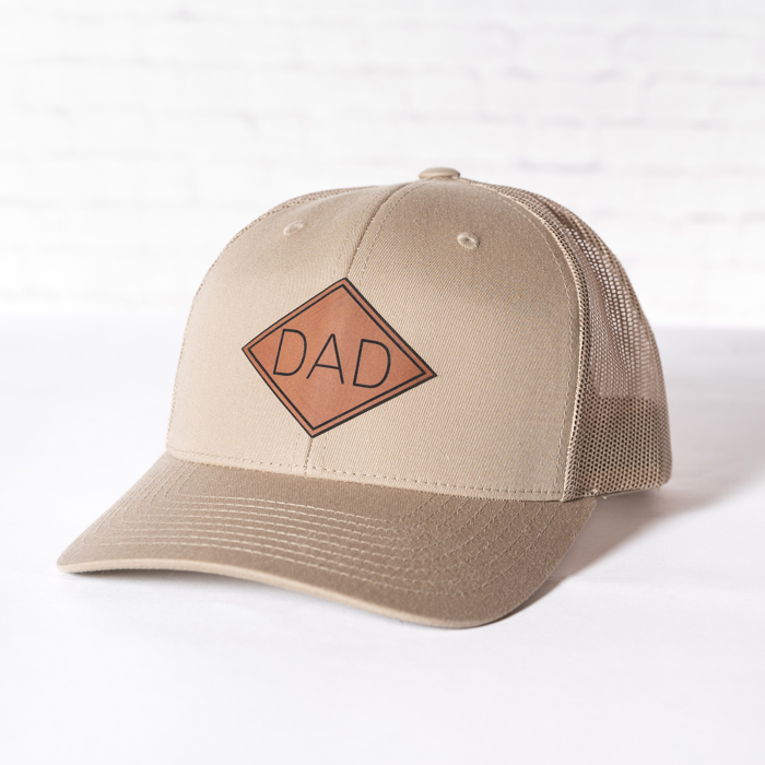 Father's Day Gift, Custom Dad Hats, PU Leather Patch Hats for Dad, Dad Gift for New Dads, Caps for Dad, Best Gift for Dads, New Dad Gift