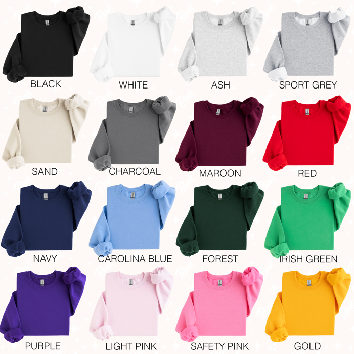 Monogrammed Sweatshirt, Embroidered Sweatshirt, Personalized Gift for Her, Custom Embroidery