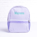  Personalized Baby Backpacks, Monogrammed Toddler Backpacks, Seersucker Backpack, Preschool Book Bag, Personalized Baby Gifts