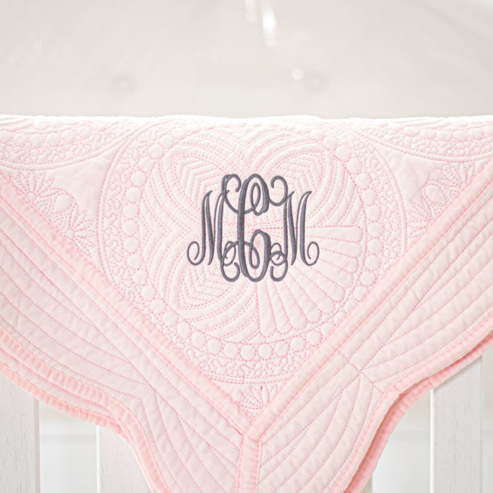 Personalized Baby Quilt, Monogram Baby Quilts, Personalized Baby Gifts, Personalized Baby Blanket for Girls, Personalized Baby Blanket for Boys