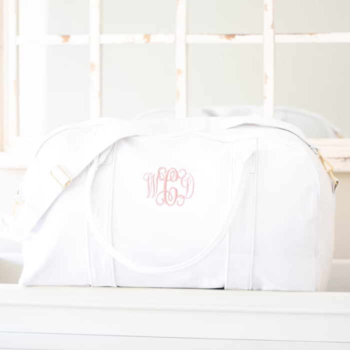 Personalized Weekender Bag, Monogram Duffle Bag, Personalized Gifts