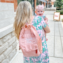 Dusty Rose Personalized Backpacks, Monogrammed Toddler Backpacks, Kids Backpacks, Preschool Book Bags, Personalized Diaper Backpacks