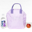 Lavender Personalized Lunch Box for Kids, Custom Lunch Box, Insulated Lunch Bag, Monogrammed Kids Lunch Bag, Cute Lunch Bag, Lunch Bag for Women