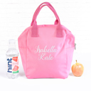 Malibu Pink Personalized Lunch Box for Kids, Custom Lunch Box, Insulated Lunch Bag, Monogrammed Kids Lunch Bag, Cute Lunch Bag, Lunch Bag for Women