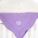 Purple Personalized Baby Quilt, Monogram Baby Quilts, Personalized Baby Gifts, Personalized Baby Blanket for Girls, Personalized Baby Blanket for Boys