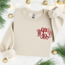  Monogrammed Sweatshirt, Embroidered Sweatshirt, Personalized Gift for Her, Custom Embroidery