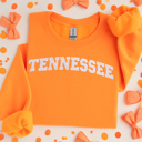  Custom Game Day Sweatshirt, Embroidered Sweatshirt with Glitter, Unisex Team Sweatshirt, Custom Embroidery Sweatshirt, Football Sweatshirt
