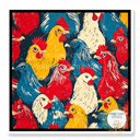 Chicken Art Group 1 Stocking Stuffer Vinyl Decal Fun Custom Decal Waterproof Stickers