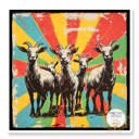 Goat Art Group 1 Stocking Stuffer Vinyl Decal Fun Custom Decal Waterproof Stickers