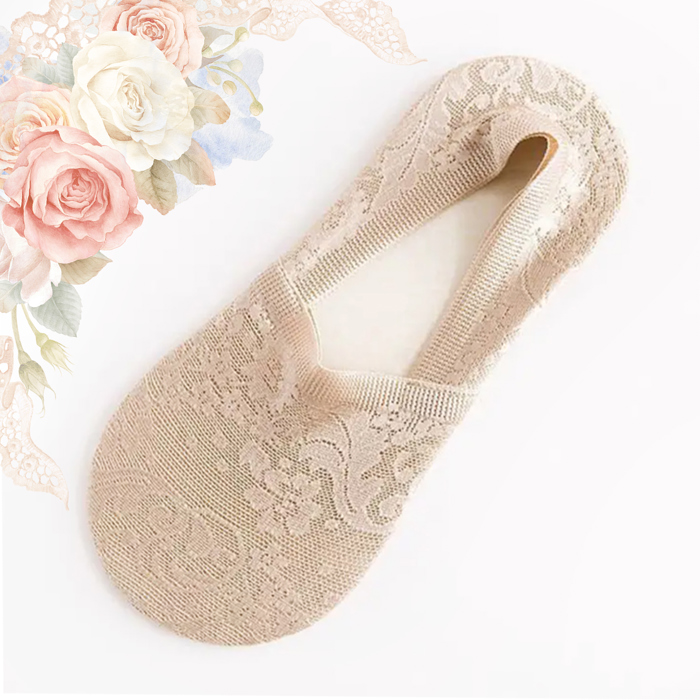 Lace No-Slip Socks - Brides - Dress Up - Dress Down - 6 Colors