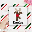  Personalized Christmas Gift Sticker Labels | Set of 12 or 20
