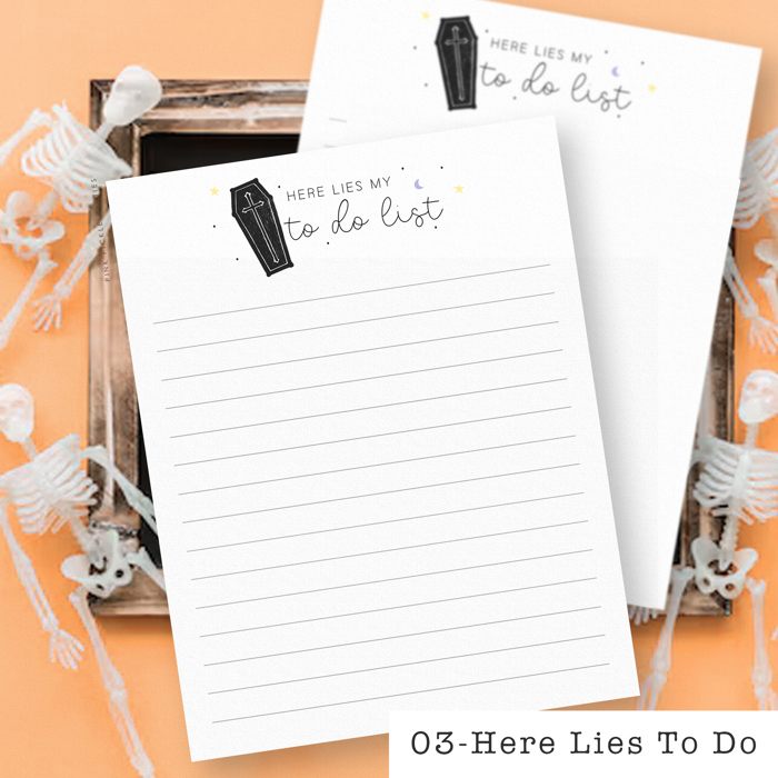 Funny Halloween Notepad