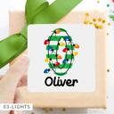  Personalized Christmas Gift Sticker Labels | Set of 12 or 20