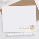  Personalized Teacher Note Cards Set of 12 | Teacher Appreciation Gift